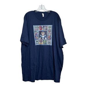 Capcom Mega‎ Man Characters Retro 1990s Gamer  T Shirt Tee Mens Size 3XL NWOT